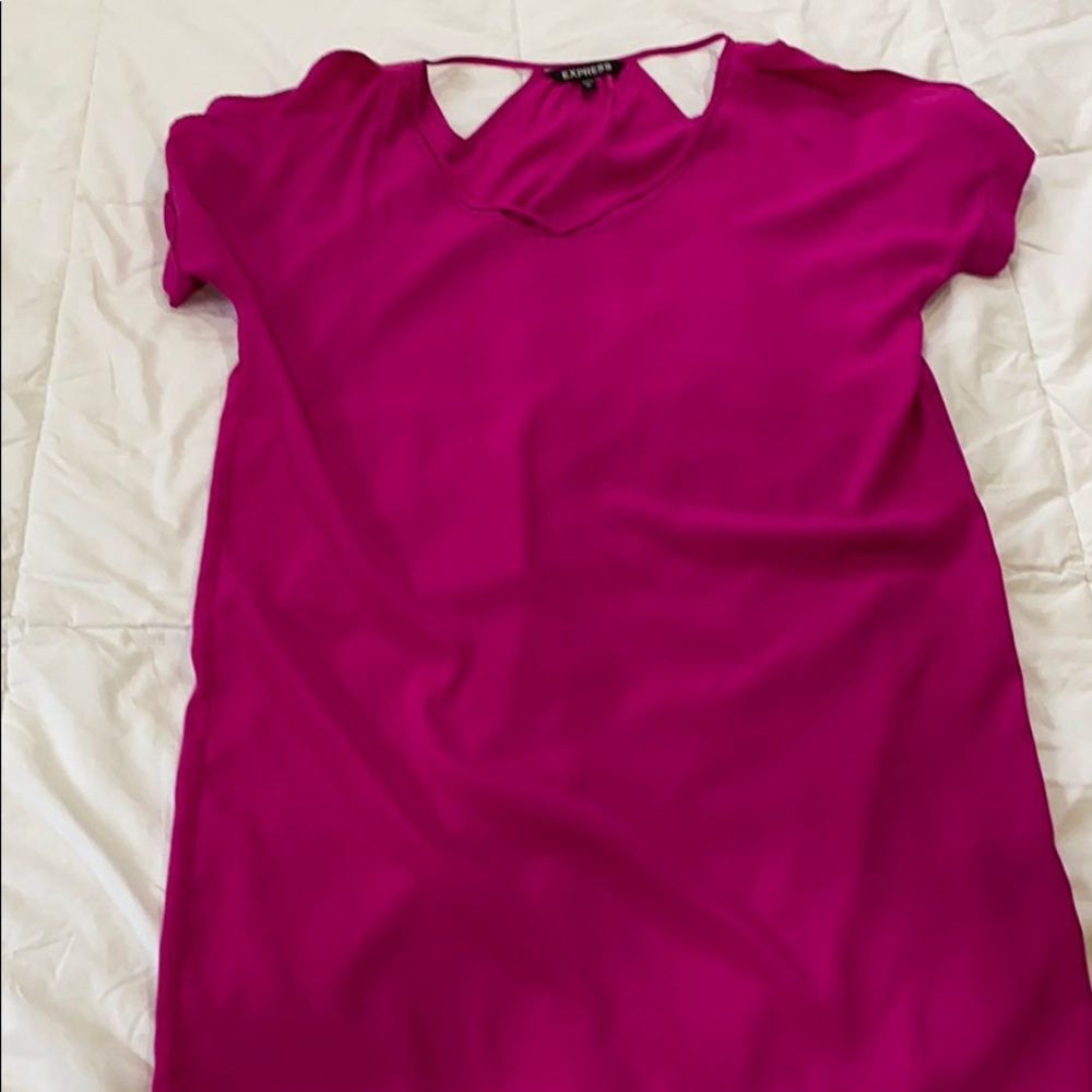 XS Express Purple Shift Dress
